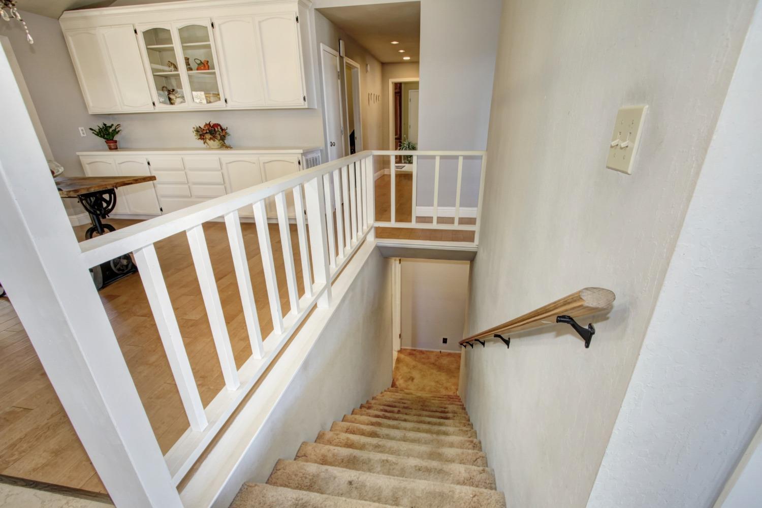 18119 Norlene Way Grass Valley, CA 95949 - Photo 58 of 93 a view of a hallway with staircase