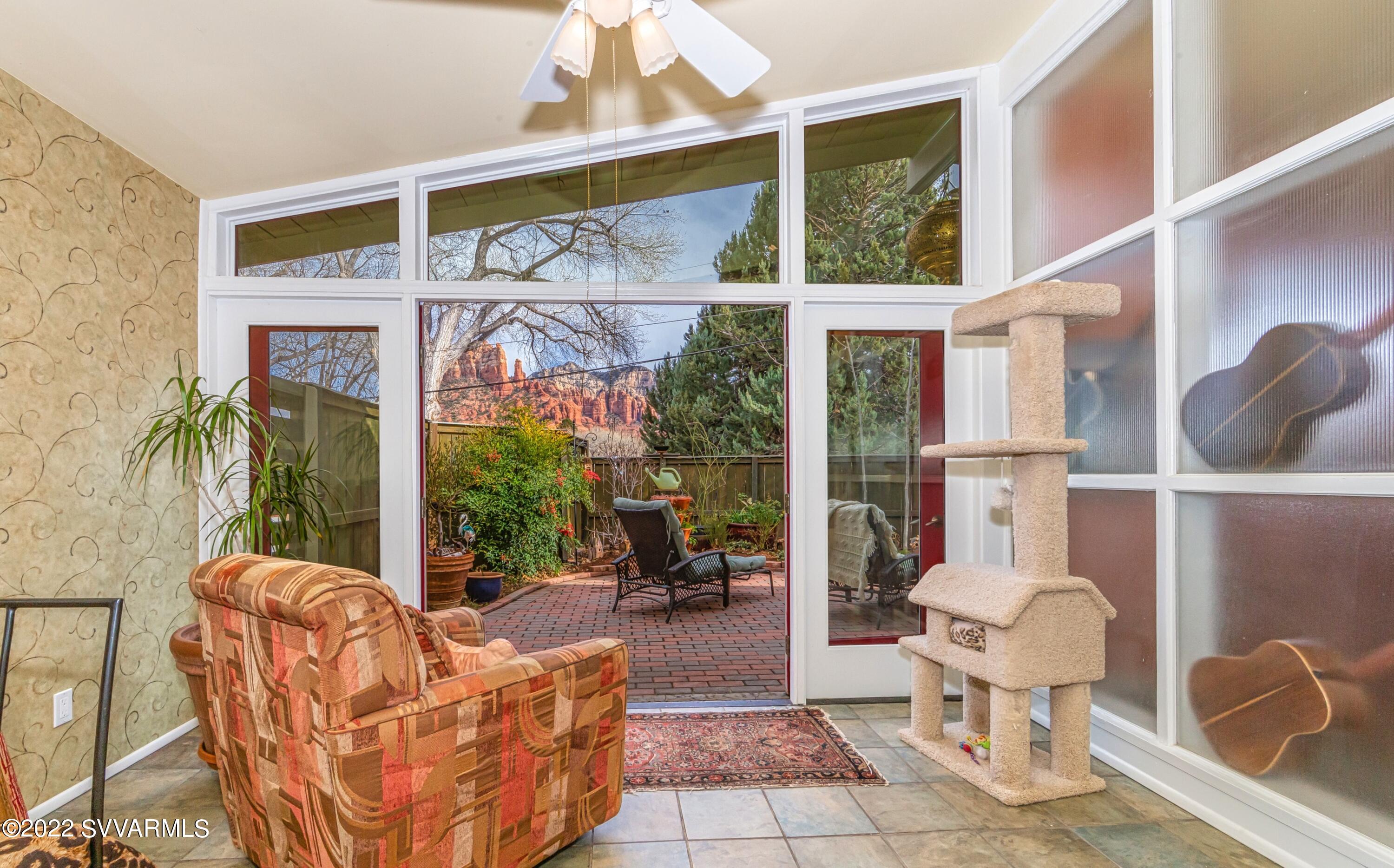 55 Abbott Road Sedona, AZ 86336 - Photo 20 of 36 French Doors that open too..