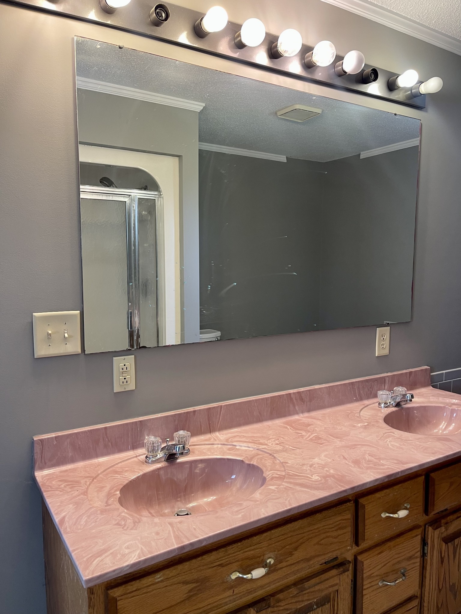 1213 West Point Road Lawrenceburg, TN 38464 - Photo 27 of 37 a bathroom with a sink and a mirror
