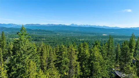 a view of balcony with a garden