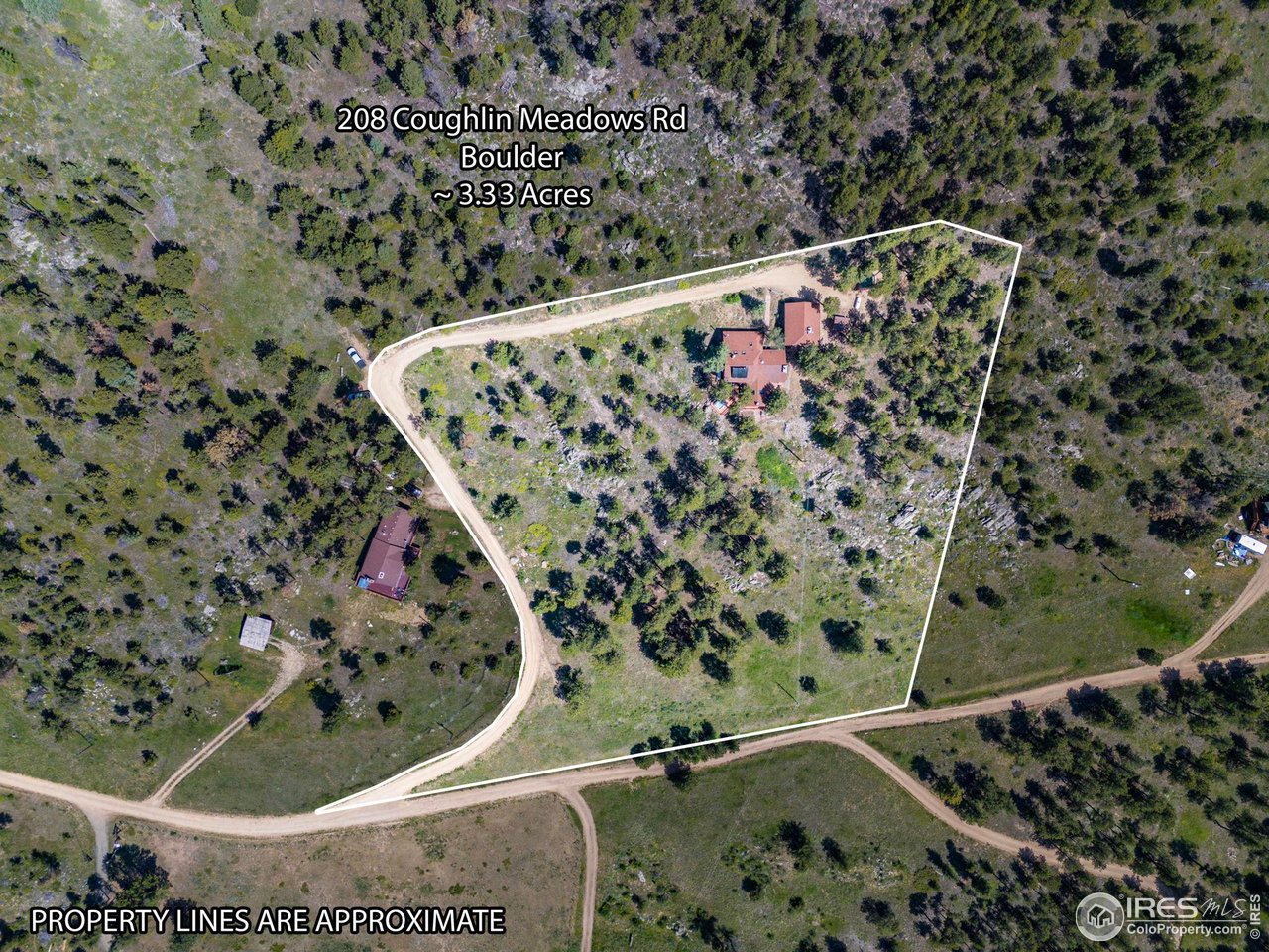 208 Coughlin Meadows Road Boulder, CO 80302 - Photo 9 of 50 Over 3 acres at the end of a private road adjacent to National Forest
