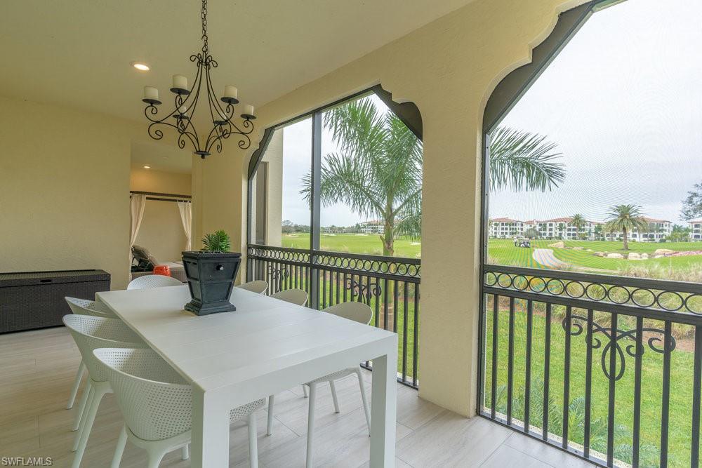 16347 Viansa Way, Unit 102 Naples, FL 34110 - Photo 22 of 40 Dining Table on Loggia