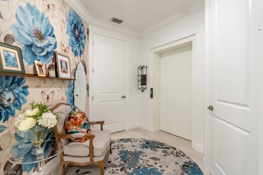 16347 Viansa Way, Unit 102 Naples, FL 34110 - Photo 4 of 40 Private Elevator Entry