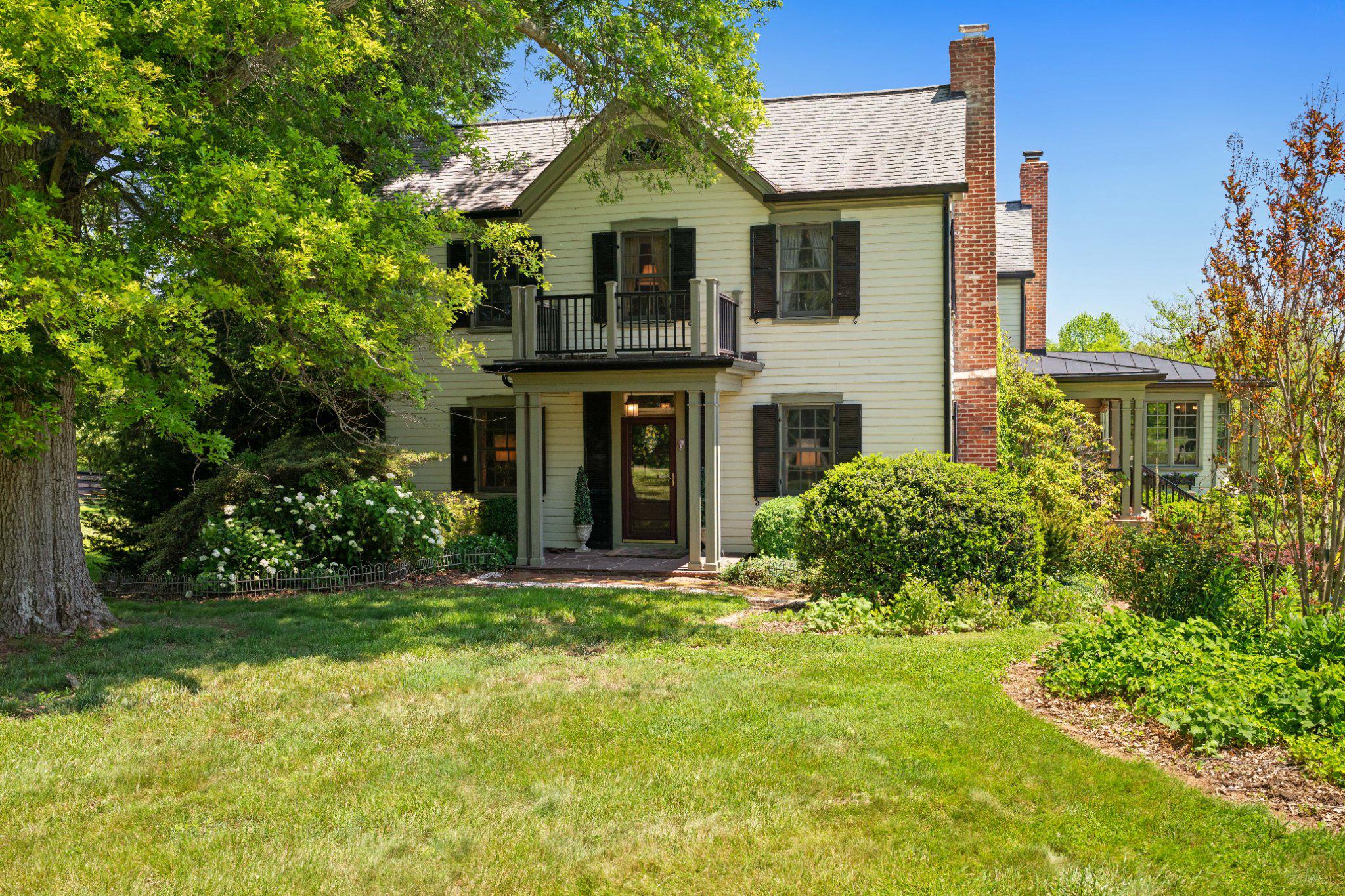 18101 Cattail Road Poolesville, MD 20837 - Photo 35 of 79 Original farmhouse w/ portico and flagstone entry