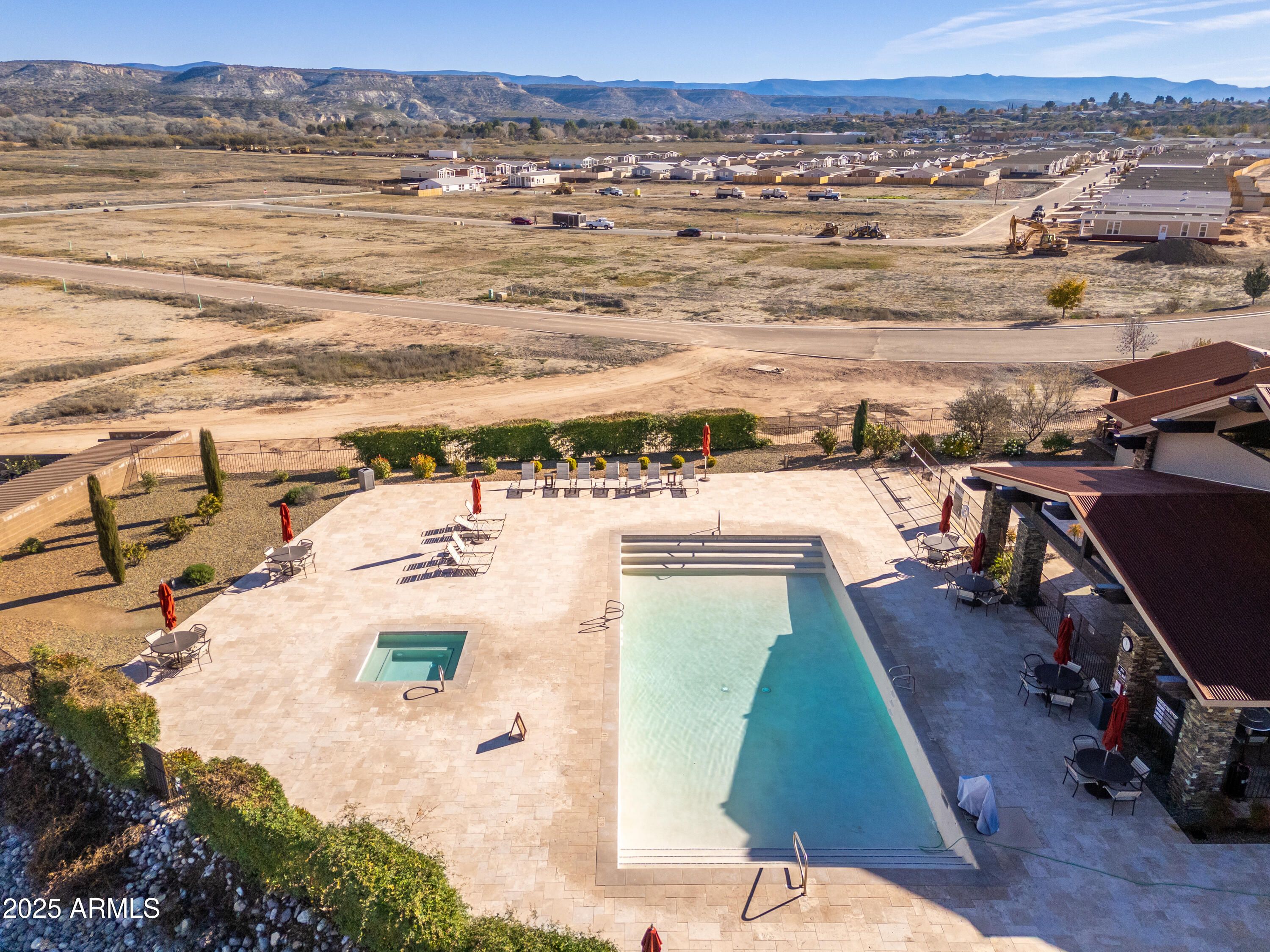 1033 Wheeler Road Camp Verde, AZ 86322 - Photo 48 of 51 an aerial view of residential houses with outdoor space