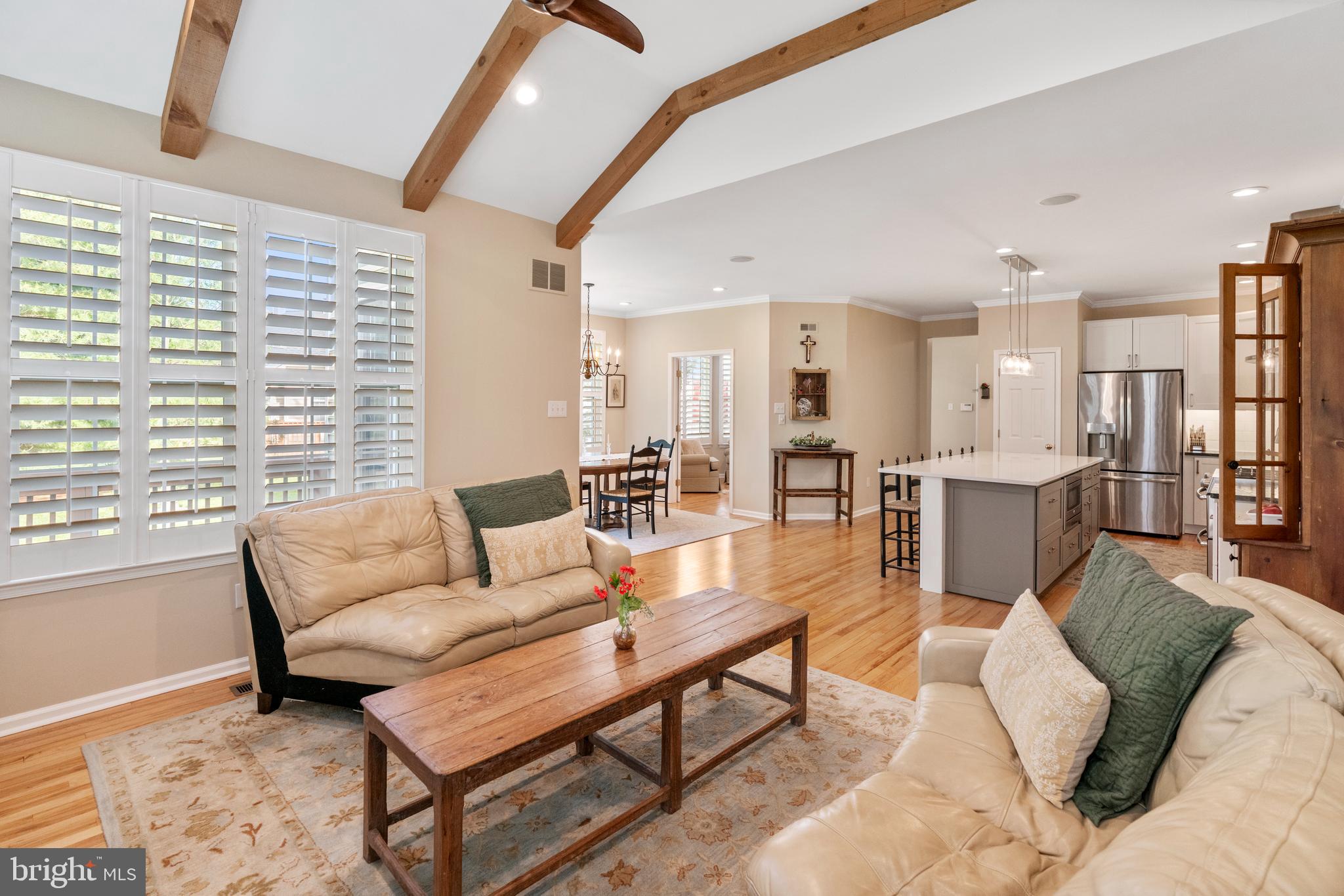 285 Cherry Lane Kennett Square, PA 19348 - Photo 14 of 38 a living room with furniture and a large window