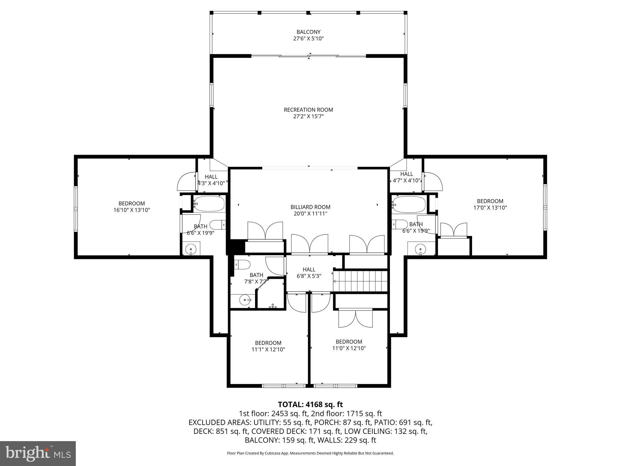 9180 St Michaels St. Michaels, MD 21663 - Photo 65 of 65 2ND FLOOR FLOORPLAN