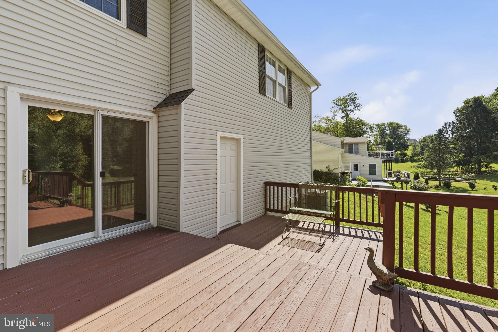 3906 Boxwood Road Jarrettsville, MD 21084 - Photo 34 of 36 Sunny deck with serene views.