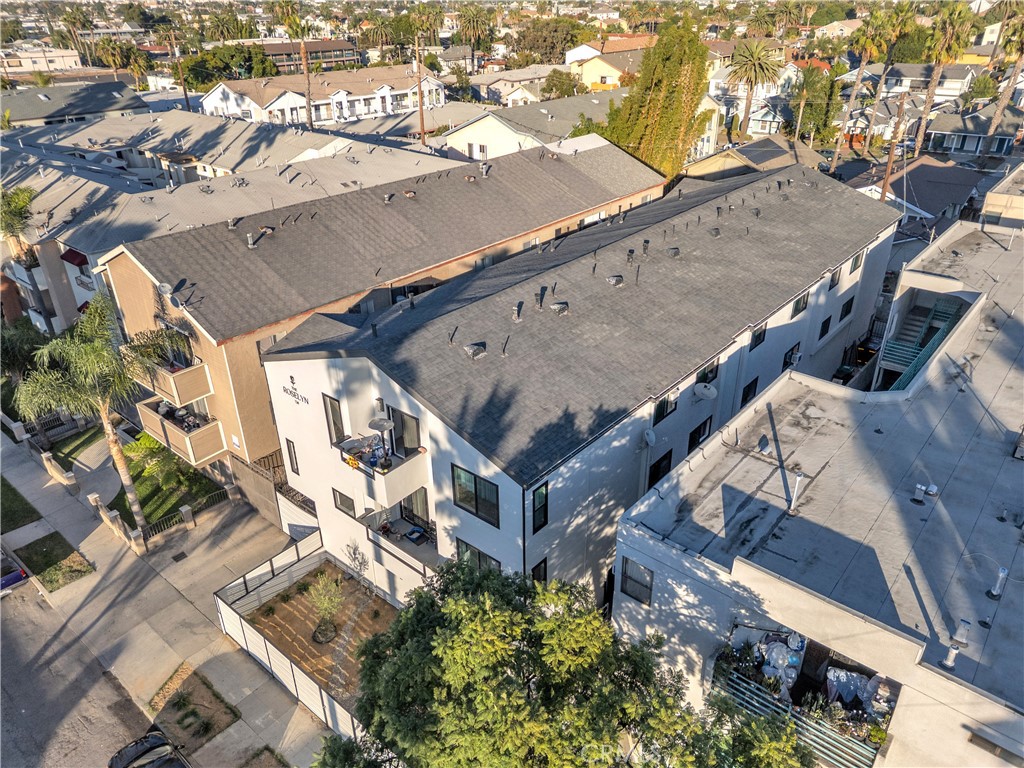 736 Rose Long Beach, CA 90813 - Photo 4 of 9 an aerial view of a house with a mountain