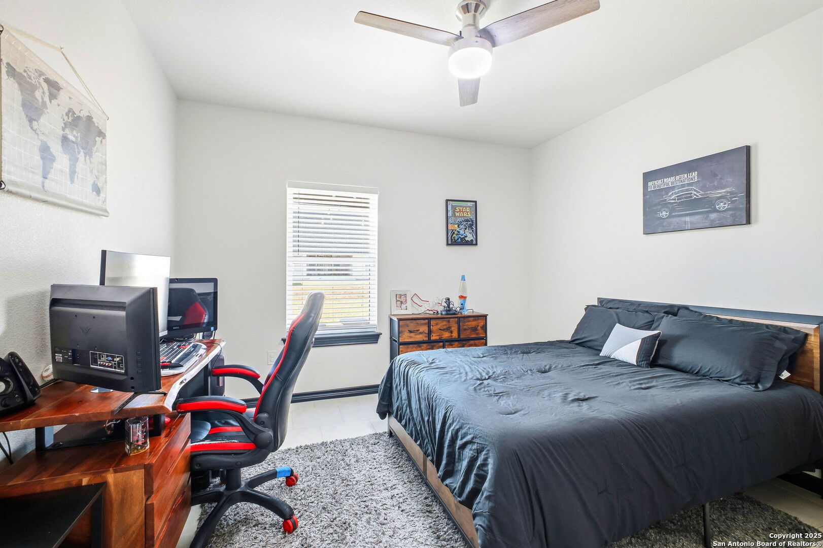 418 Tawny Oak Circle Bandera, TX 78003 - Photo 21 of 33 a bedroom with bed and a window