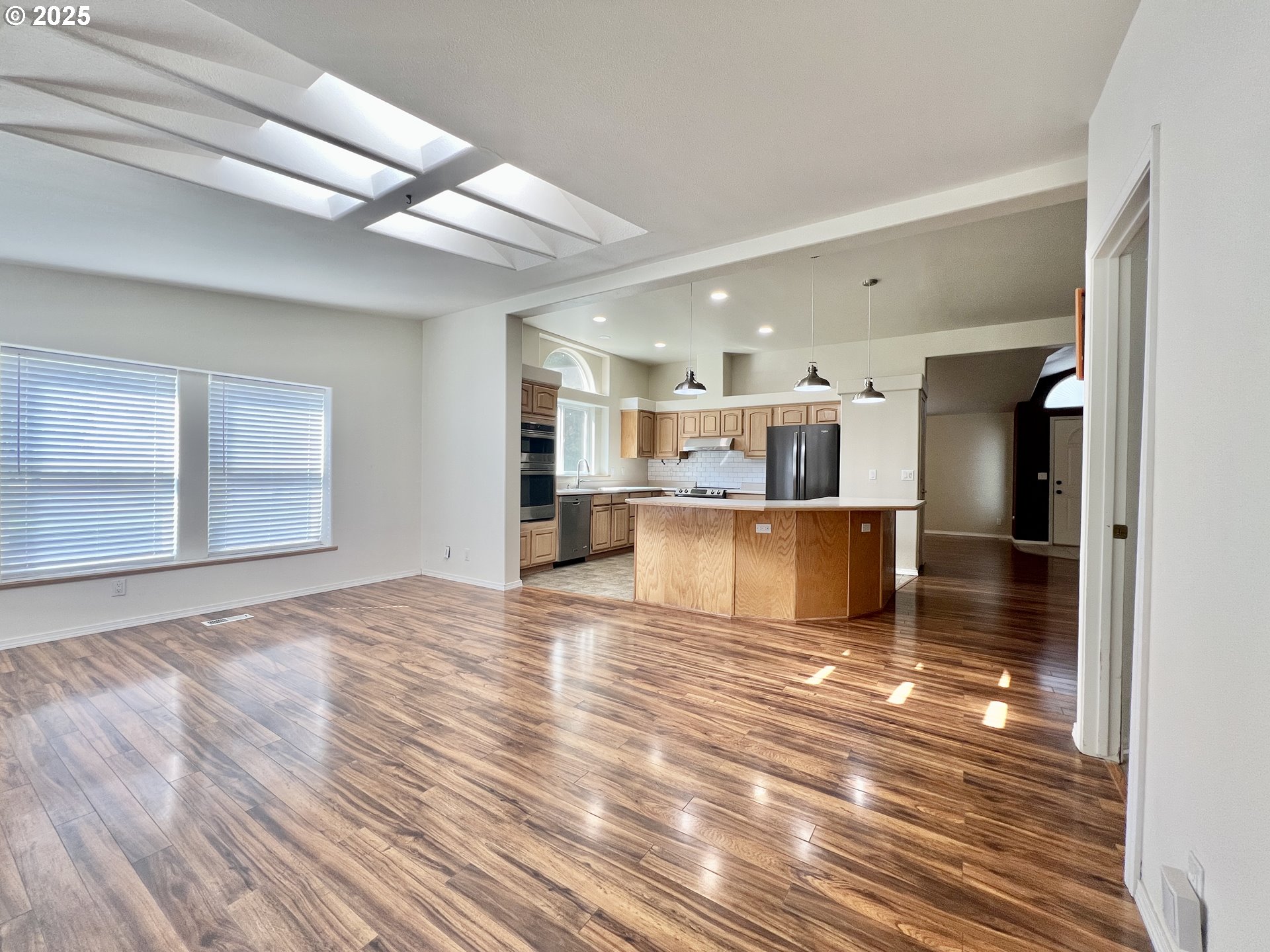 76707 Highway 207 Echo, OR 97826 - Photo 13 of 25 a view of kitchen and hall with wooden floor