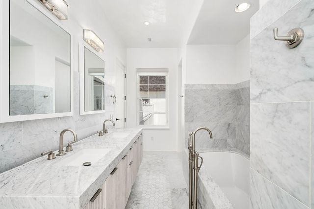 a terrace view with glass windows and garden