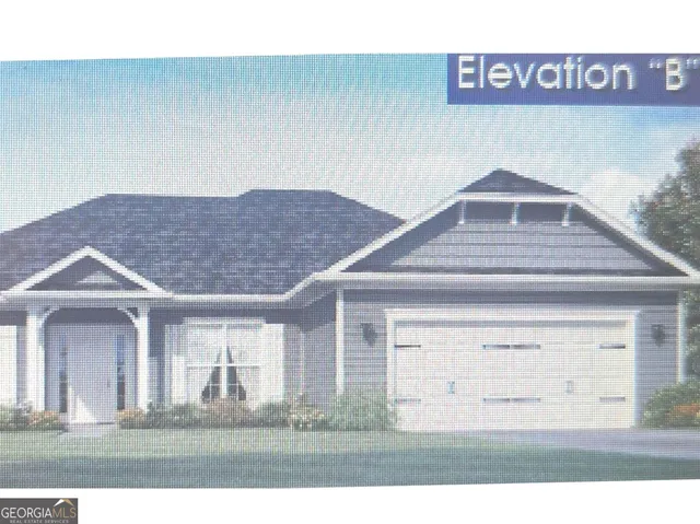 a view of a wooden door