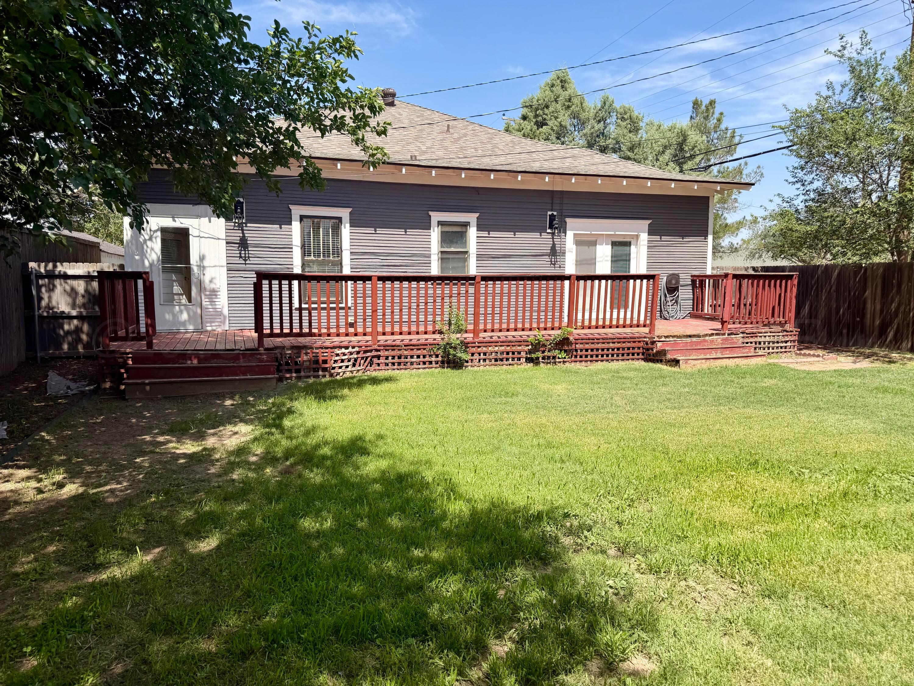 809 14th Street Canyon, TX 79015 - Photo 21 of 22 Back Porch
