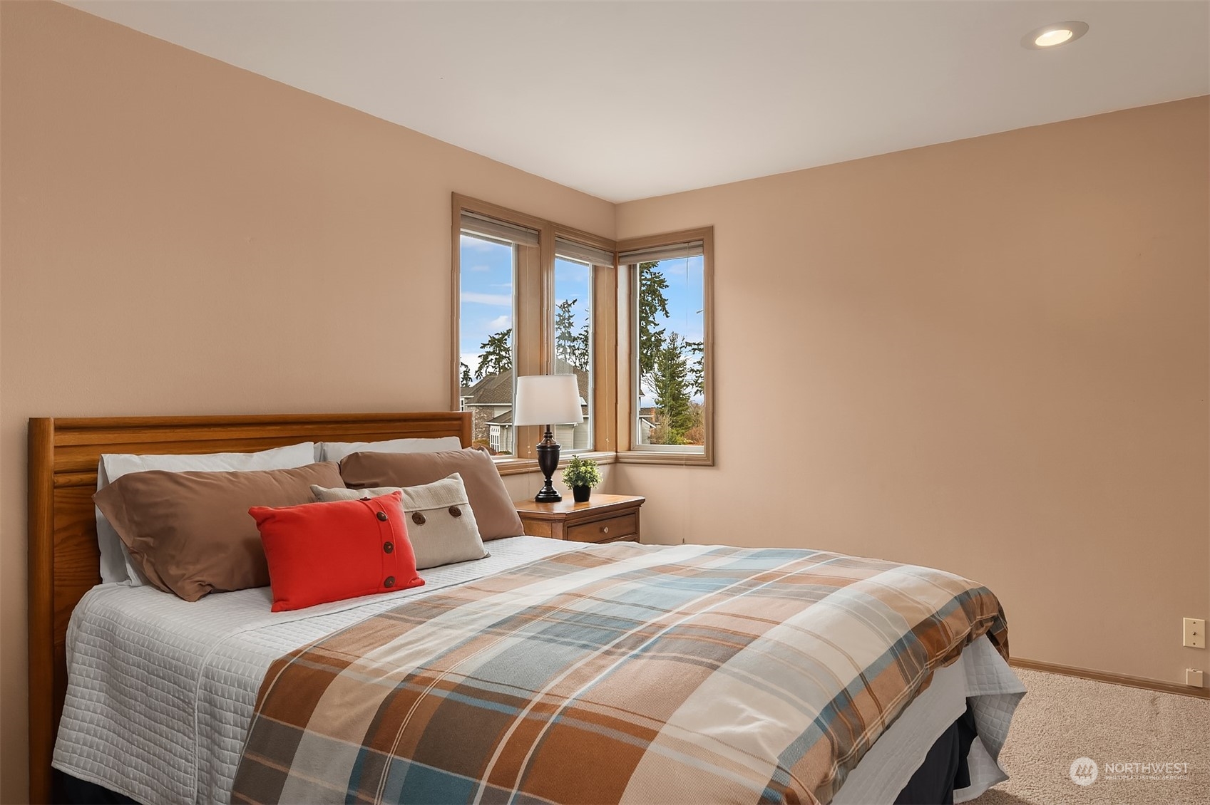 2224 237th Place Southeast Bothell, WA 98021 - Photo 33 of 40 a bedroom with a bed and a window