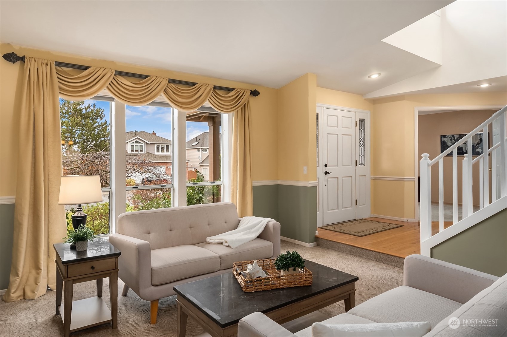 2224 237th Place Southeast Bothell, WA 98021 - Photo 7 of 40 a living room with furniture and a window