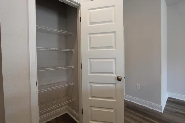 a view of walk in closet