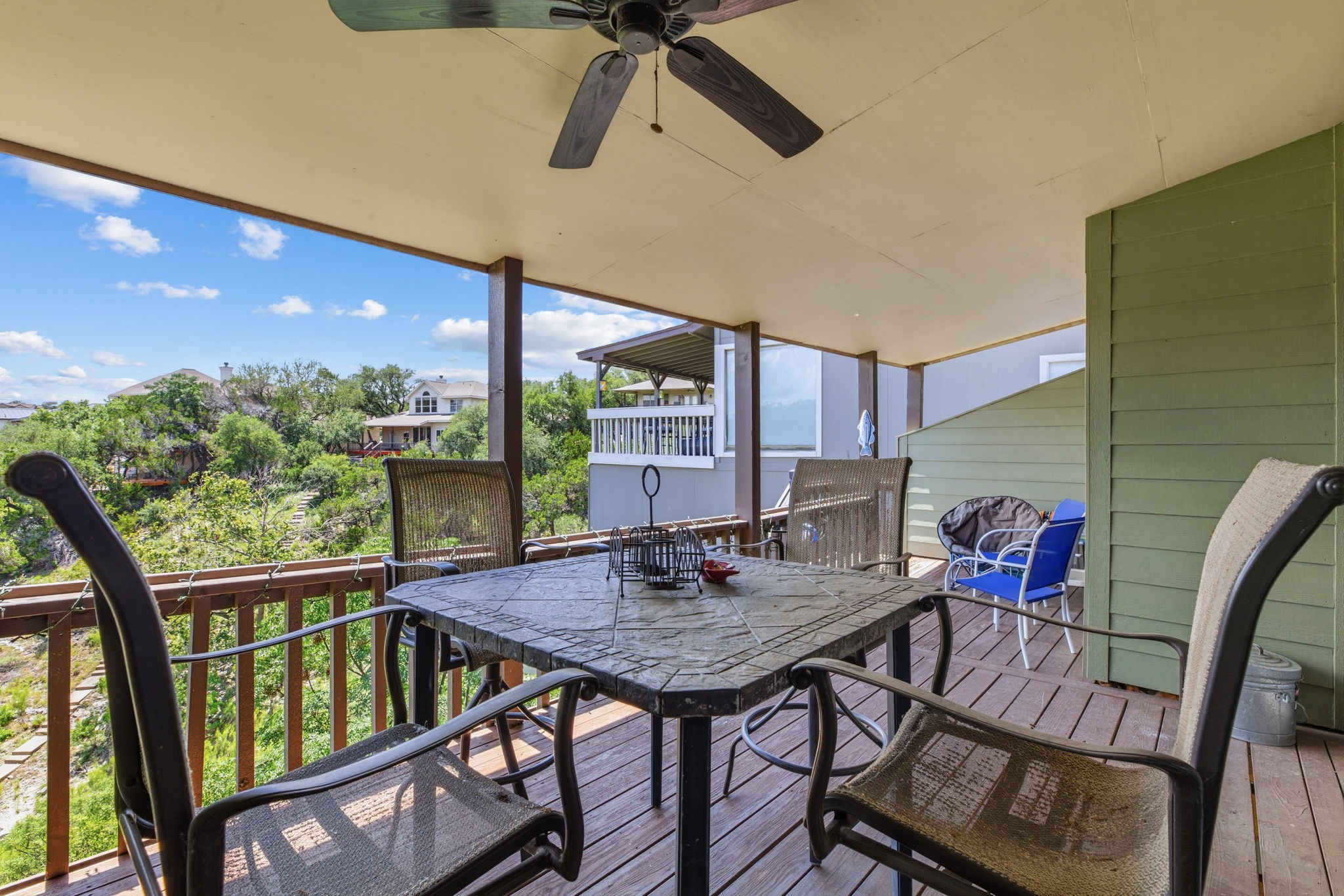 319 Venture Boulevard South Point Venture, TX 78645 - Photo 20 of 25 Enjoy amazing lake view on the main level back deck