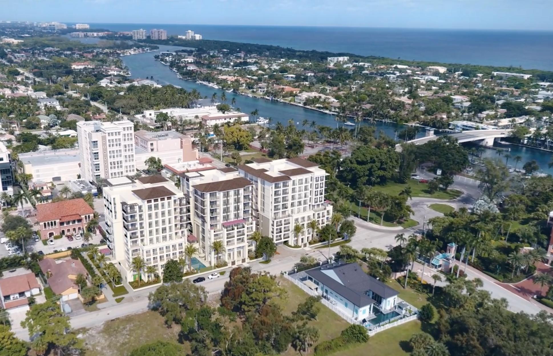 475 East Royal Palm Road, Unit 701 Boca Raton, FL 33432 - Photo 12 of 14 Aerial Render