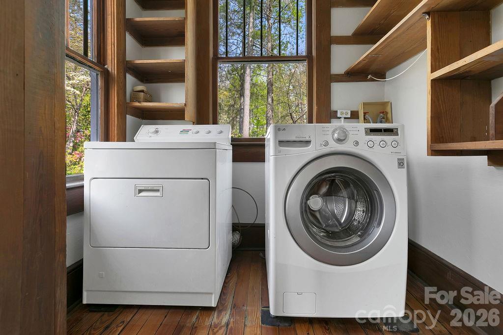 431 East Main Street Brevard, NC 28712 - Photo 28 of 45 a utility room with dryer and washer