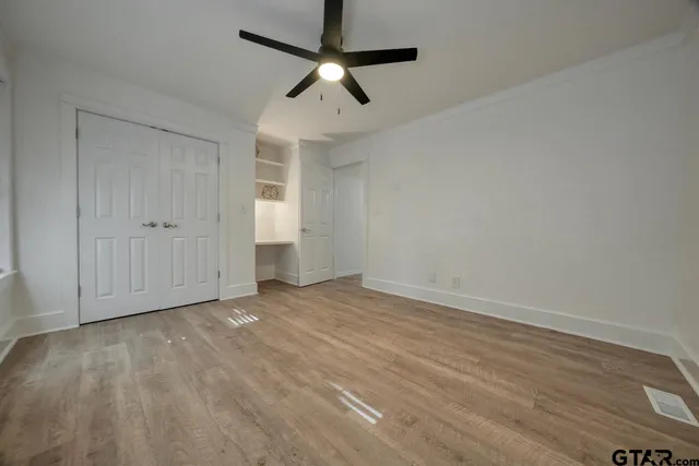 wooden floor in an empty room