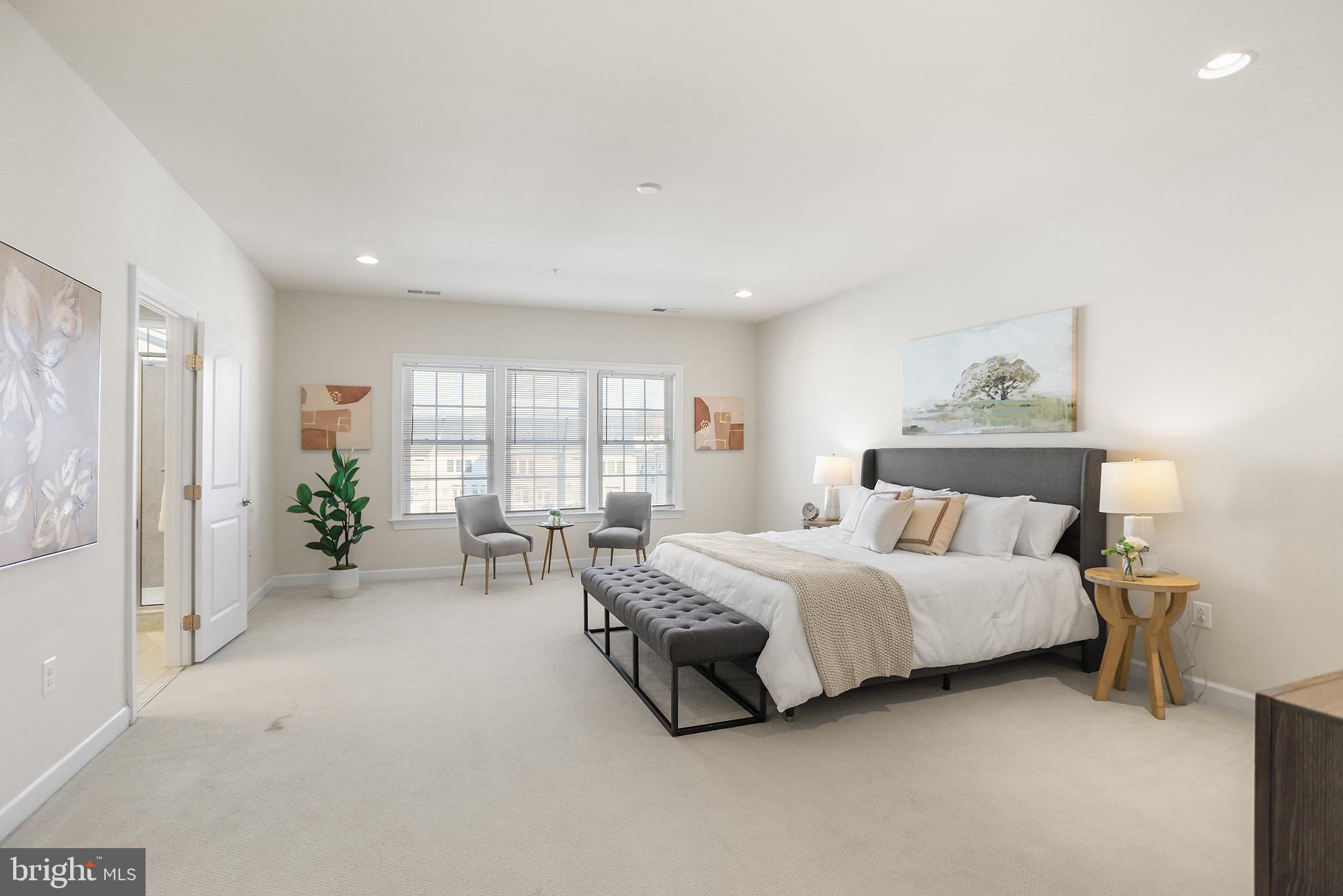 603 Stonecliffe Road Malvern, PA 19355 - Photo 17 of 30 Spacious, serene bedroom with natural light.