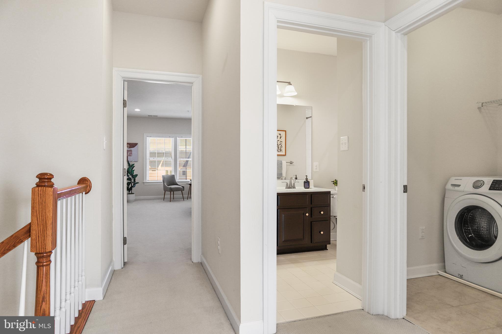 603 Stonecliffe Road Malvern, PA 19355 - Photo 28 of 30 Inviting hallway leading to modern amenities.