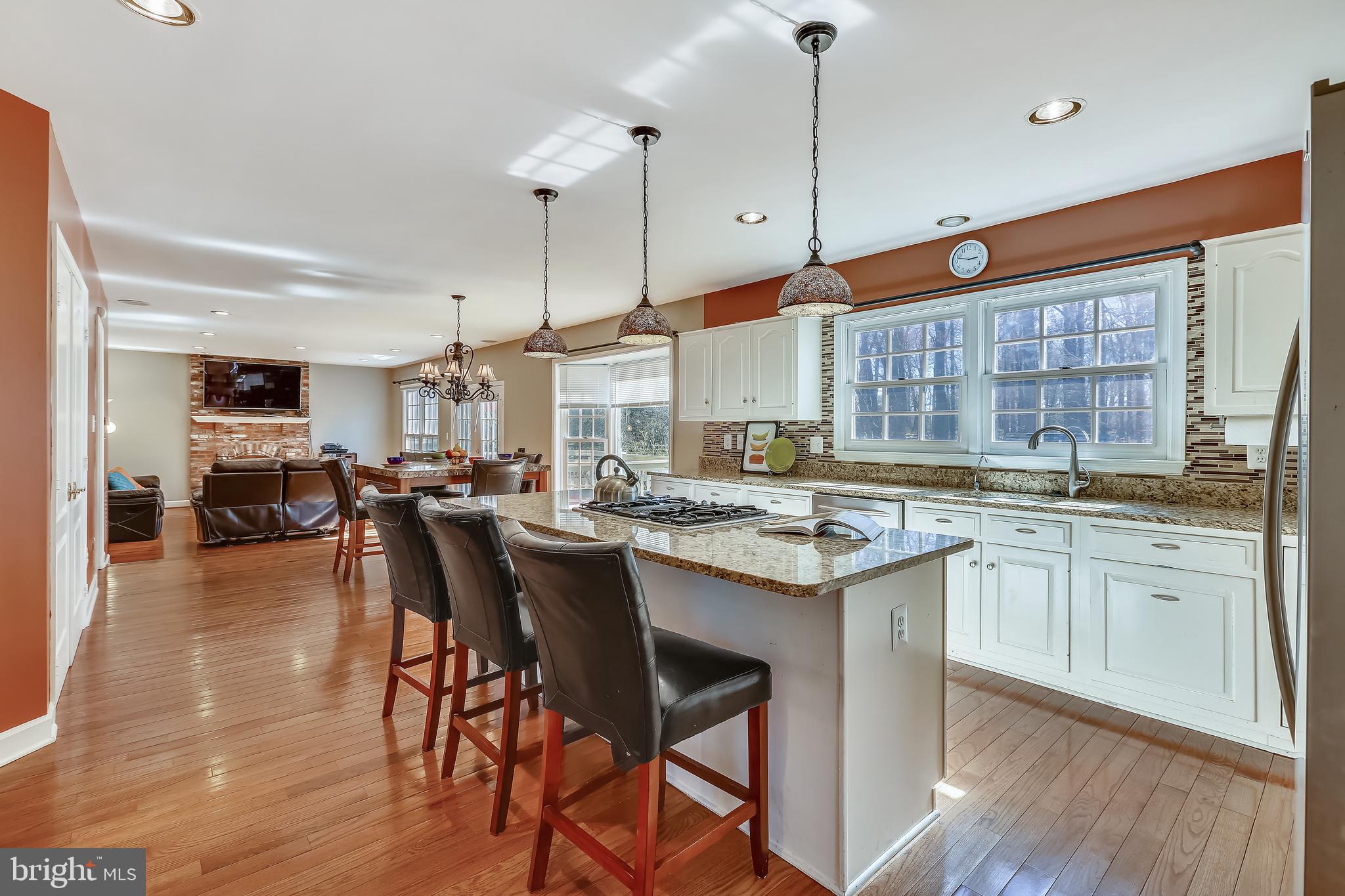 22406 Sweetleaf Lane Gaithersburg, MD 20882 - Photo 11 of 60 Island with Seating and Pendant Lighting