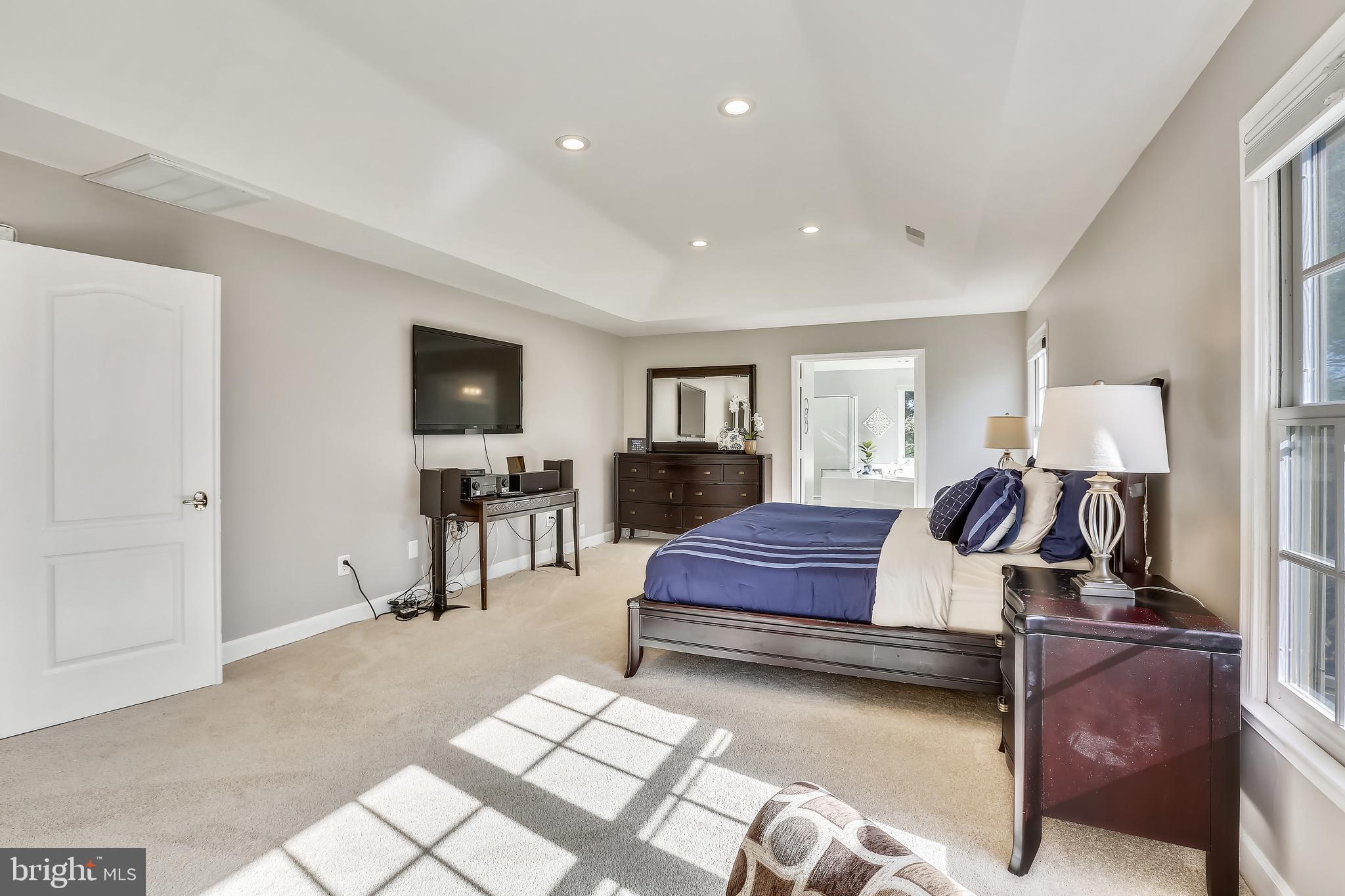 22406 Sweetleaf Lane Gaithersburg, MD 20882 - Photo 30 of 60 Primary Bedroom with Double Doors and Two Closets