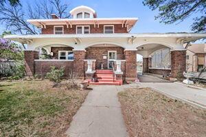 2000 South Polk Street Amarillo, TX 79109 - Photo 1 of 12 a front view of a house with a garden