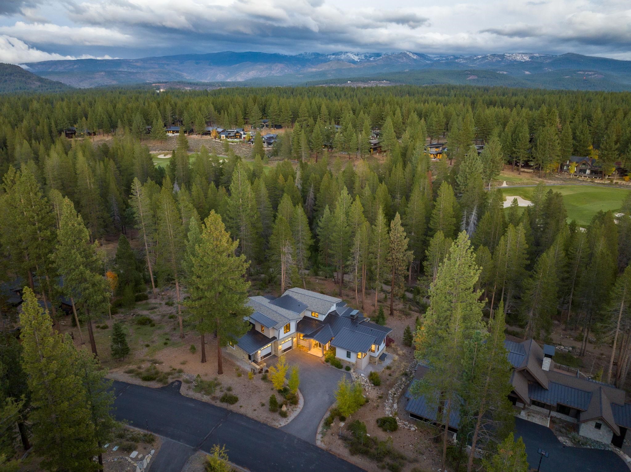 11791 Ghirard Road Truckee, CA 96161 - Photo 2 of 27 an aerial view of a houses with a yard