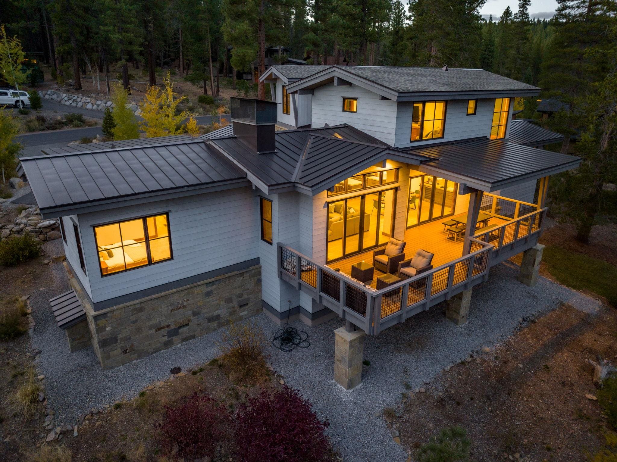 11791 Ghirard Road Truckee, CA 96161 - Photo 5 of 27 a view of a chairs setting in the backyard of a house