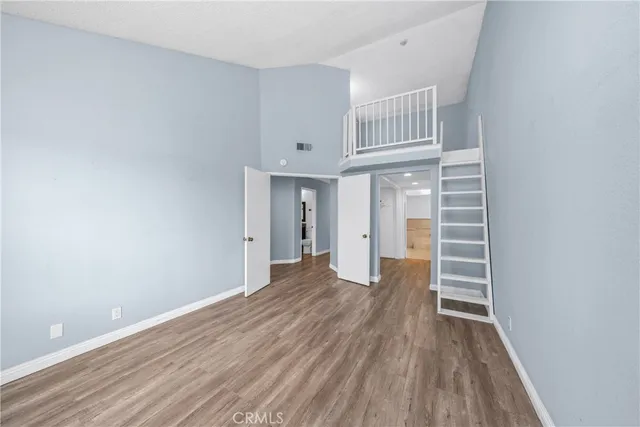 wooden floor in an empty room