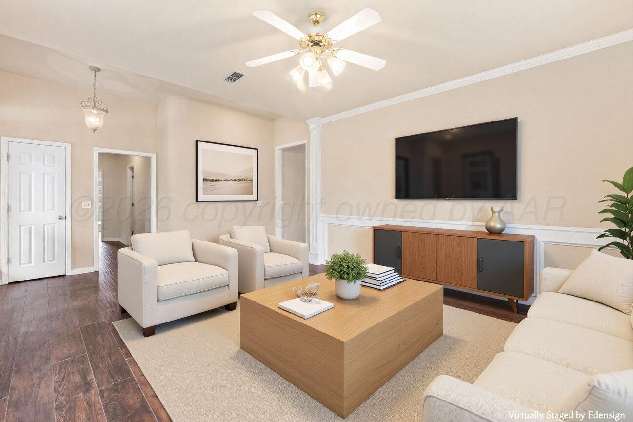 8103 Sheldon Road Amarillo, TX 79119 - Photo 8 of 52 Living Staged 3