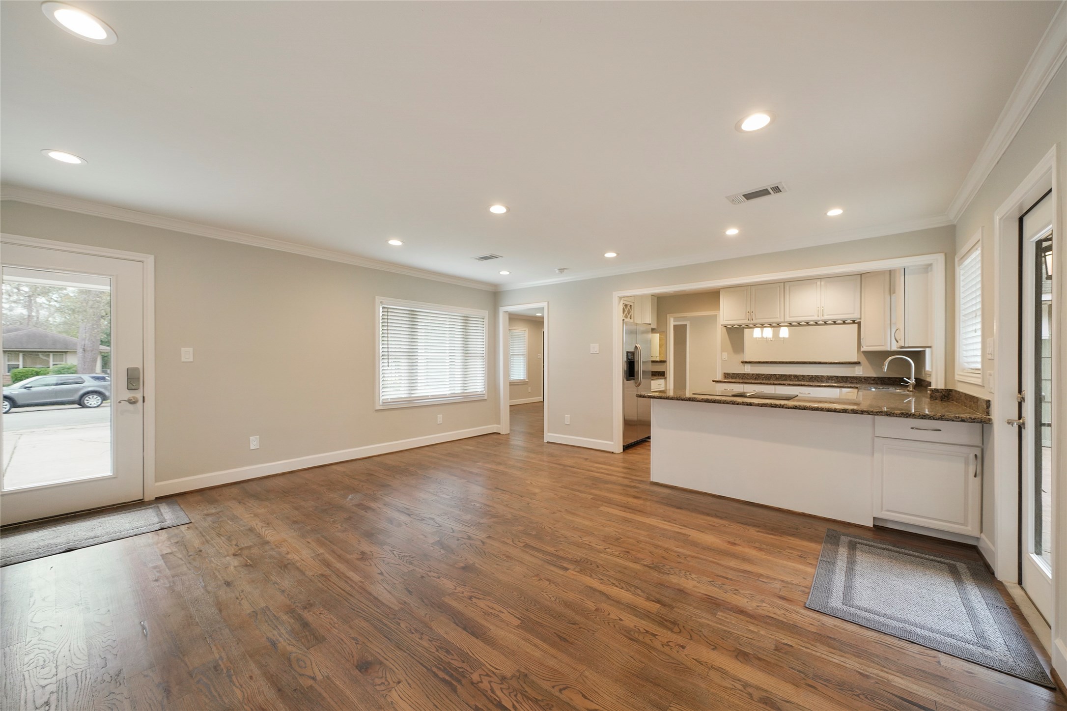 1229 Timbergrove Lane Houston, TX 77008 - Photo 13 of 30 a view of kitchen with wooden floor