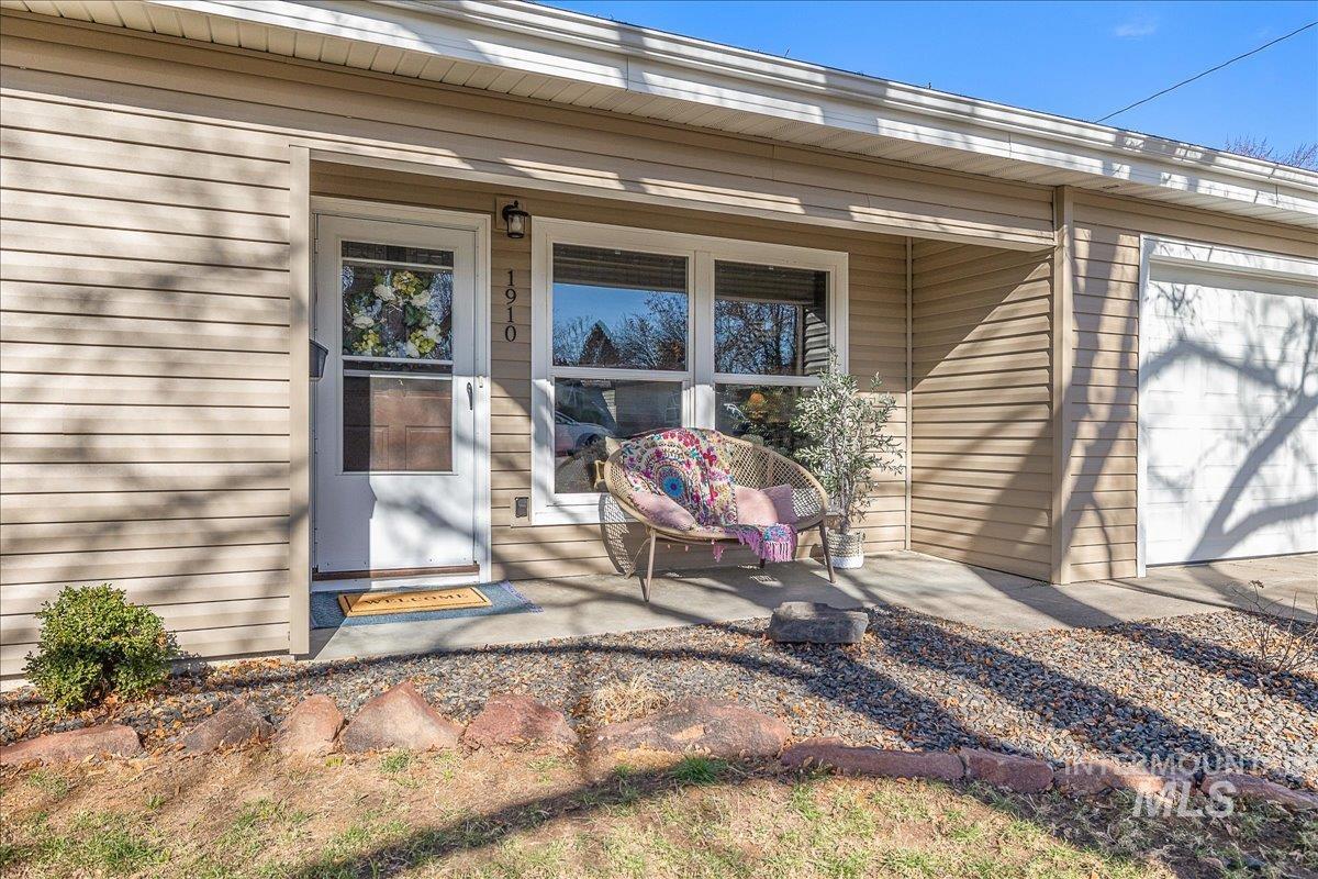 1910 Lemhi Street Boise, ID 83705 - Photo 3 of 41 Doorway to property with a garage