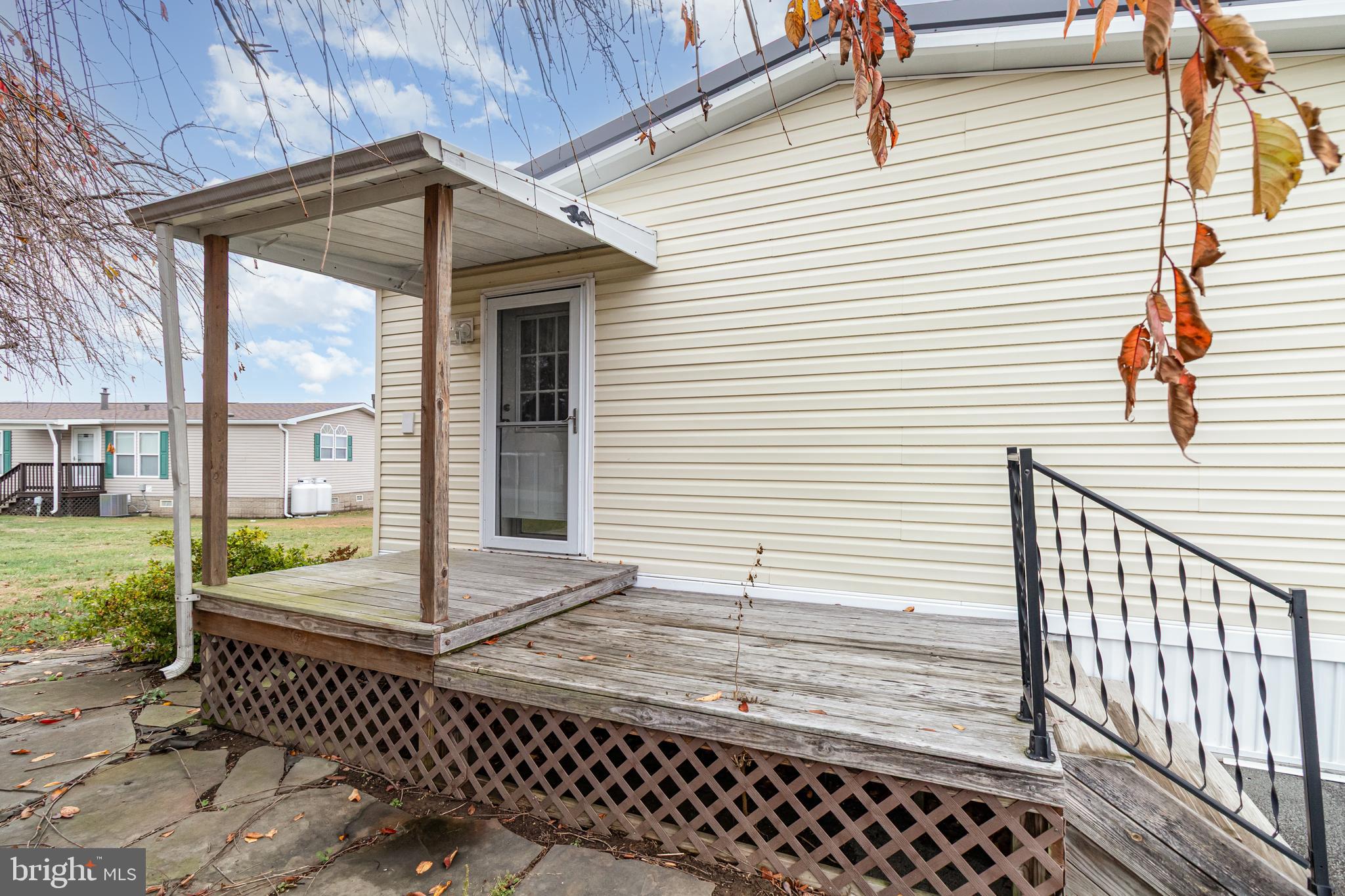 268 David Circle York, PA 17406 - Photo 26 of 26 a view of a roof deck with wooden fence