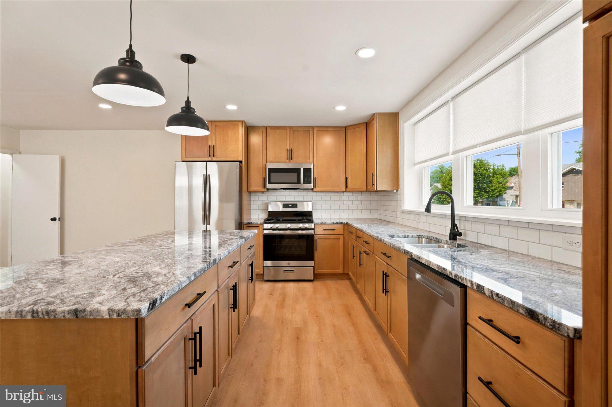 668 Renz Street Philadelphia, PA 19128 - Photo 3 of 25 Modern kitchen with sleek finishes.