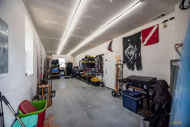 a view of storage and utility room