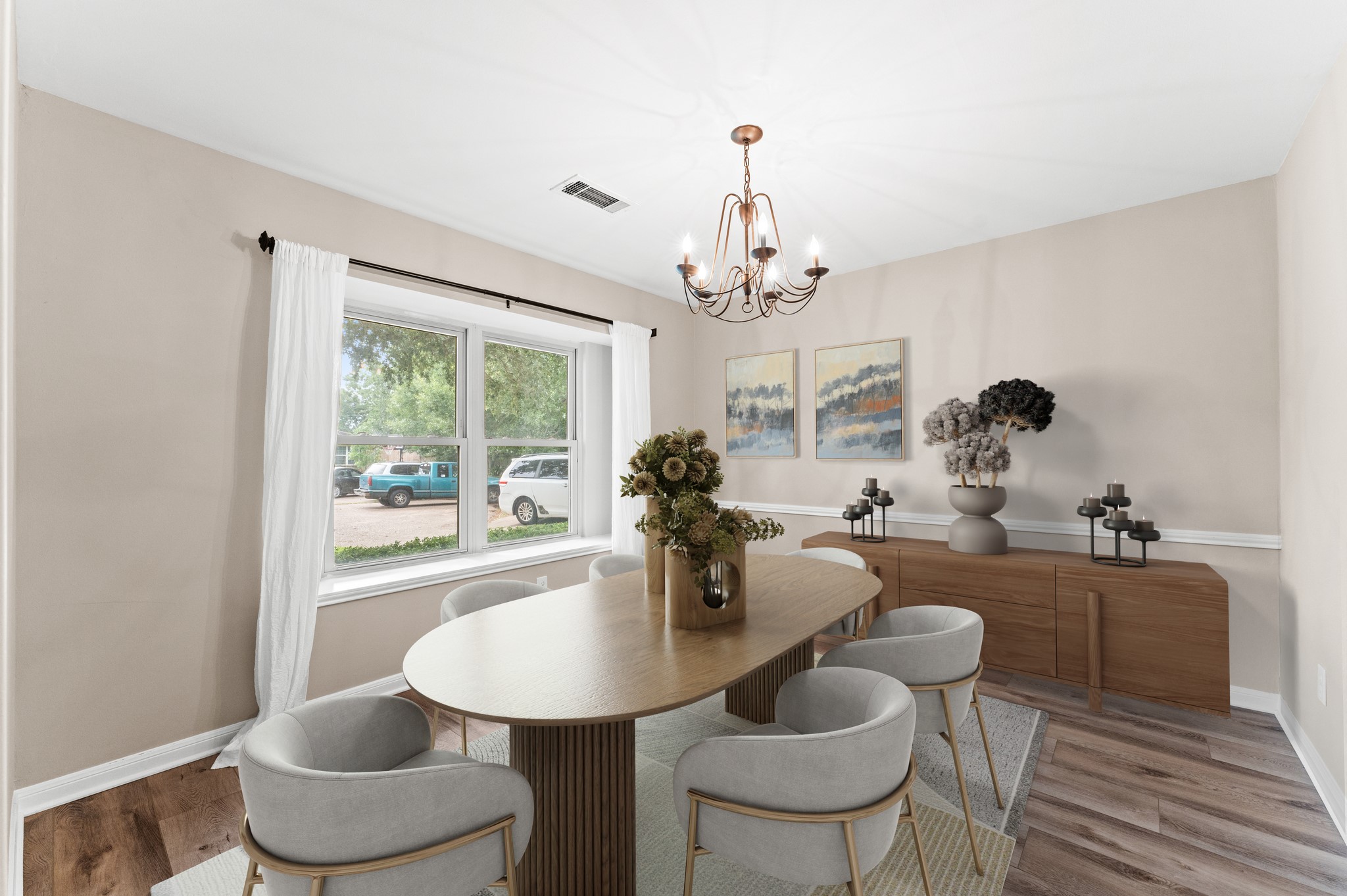 9407 Brooding Oak Circle Houston, TX 77096 - Photo 11 of 43 a dining room with furniture and window