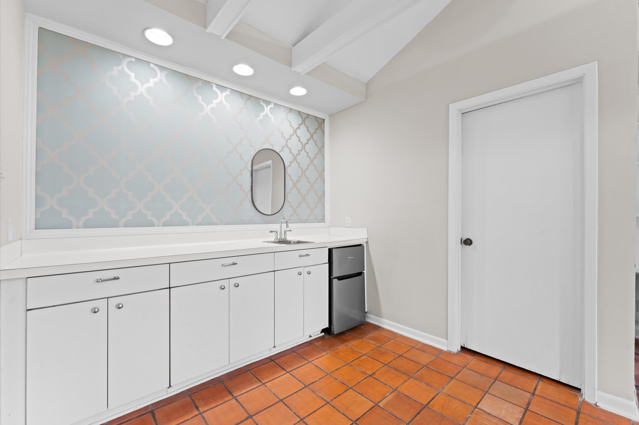 9407 Brooding Oak Circle Houston, TX 77096 - Photo 29 of 43 a bathroom with a sink and a mirror