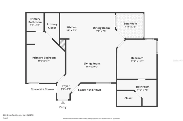 $180,000 | 2584 Grassy Point Drive, Unit 106, Lake Mary, FL 32746