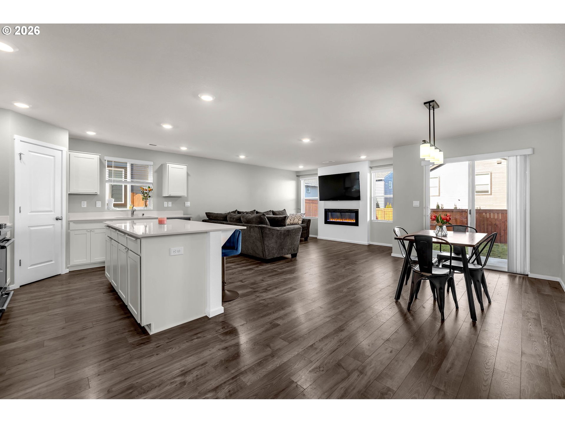 2936 North 3rd Way Ridgefield, WA 98642 - Photo 17 of 44 a open kitchen with cabinets and wooden floor