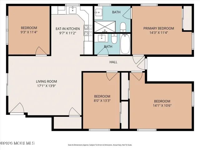 $2,500 | 212 10th Avenue, Belmar, NJ 07719