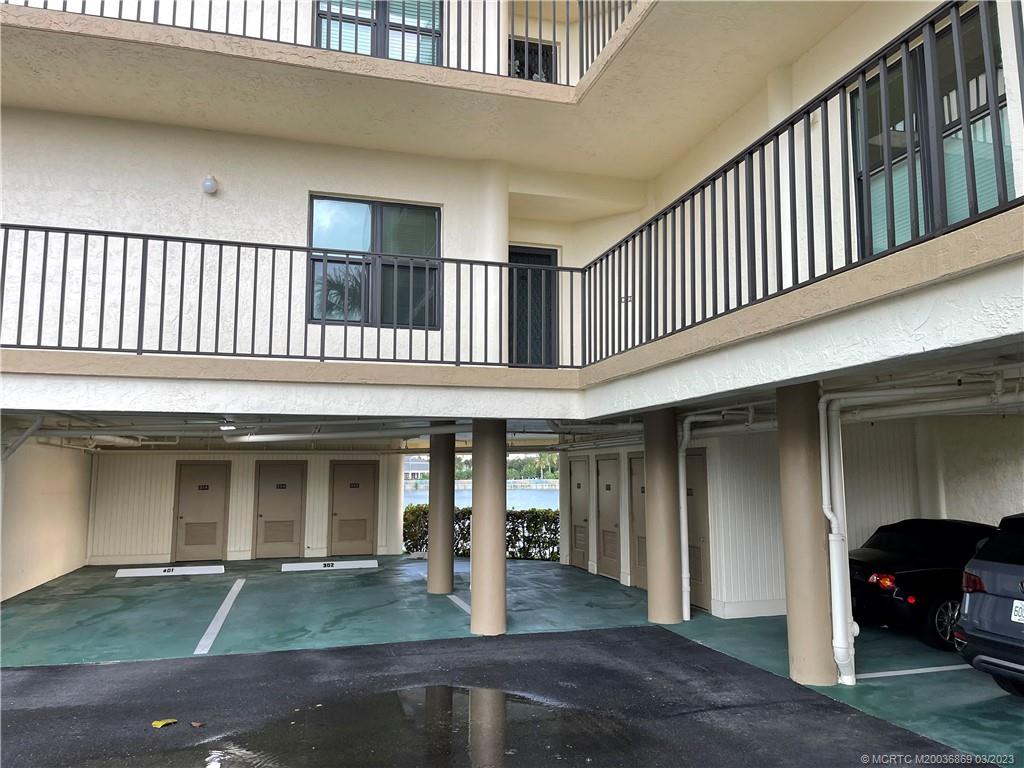 Covered Parking Garage Spot and Storage Below Unit.
