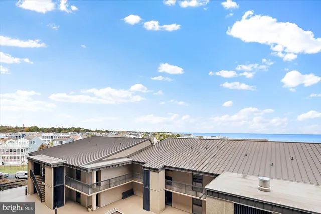 a view of a city from a terrace