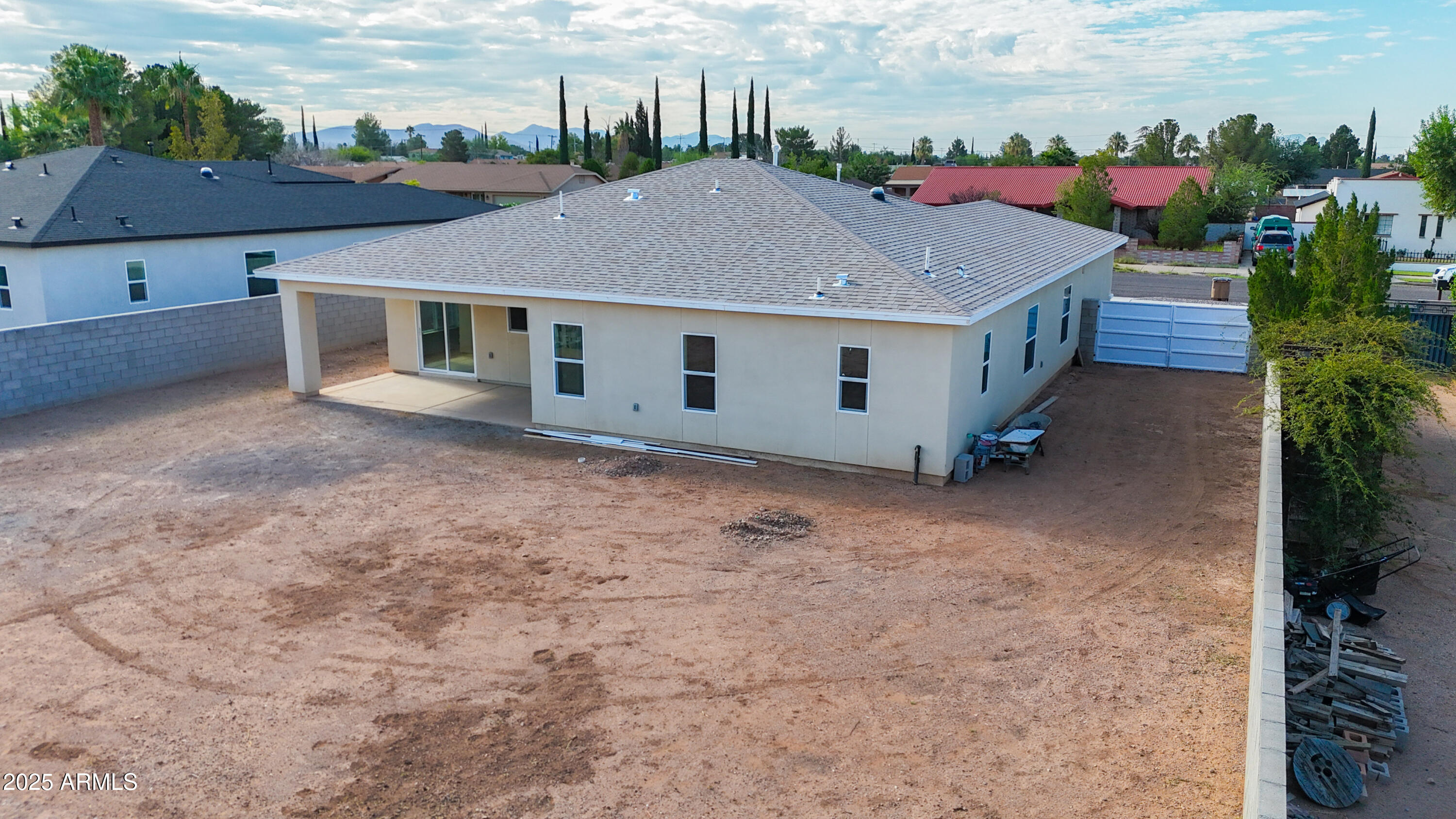 2010 East 13th Street Douglas, AZ 85607 - Photo 8 of 53 an aerial view of a house with yard
