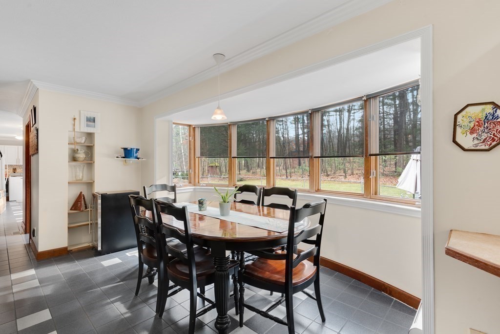 47 Strong Road Southampton, MA 01073 - Photo 9 of 42 a view of a dining room with furniture and a large window