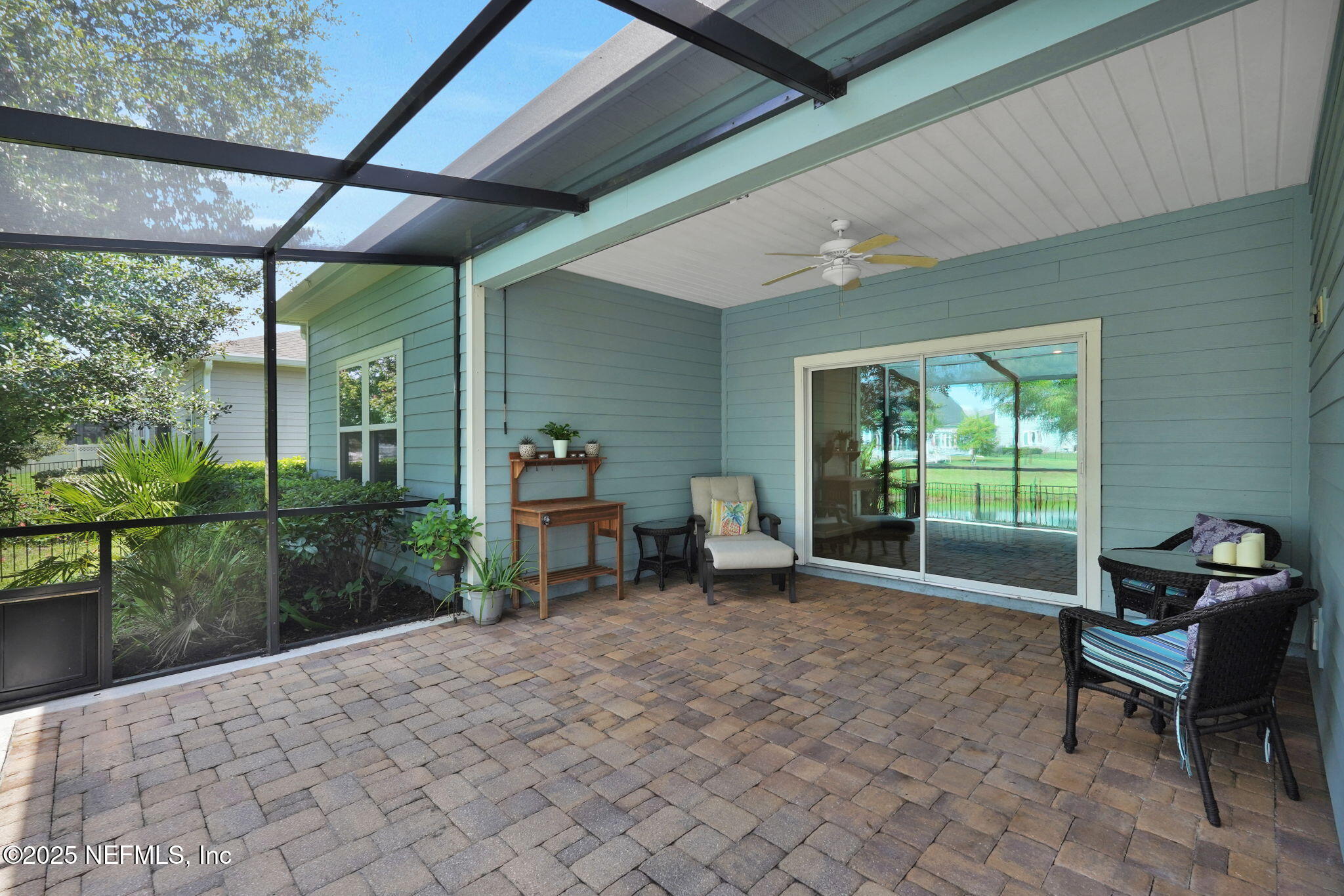 44 Athens Drive St. Augustine, FL 32092 - Photo 33 of 46 a backyard of a house with seating space
