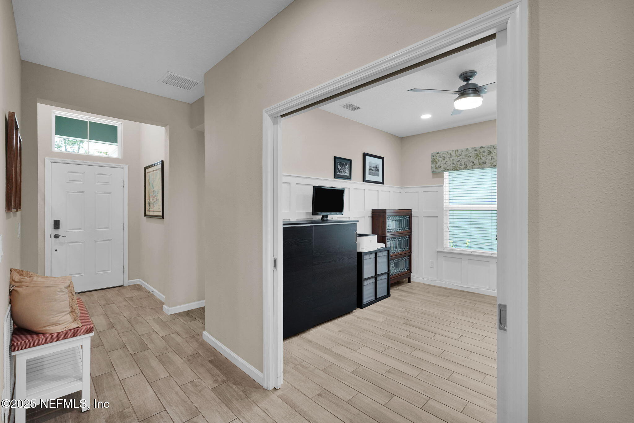 44 Athens Drive St. Augustine, FL 32092 - Photo 9 of 46 a view of a kitchen from the hallway